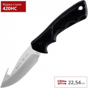 Нож BUCK 0685BKG BUCKLITE MAX II LARGE GUTHOOK